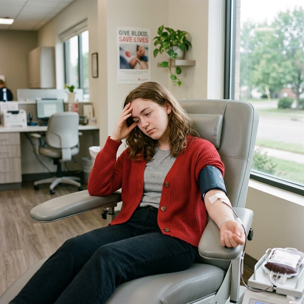 Symptoms of iron deficiency